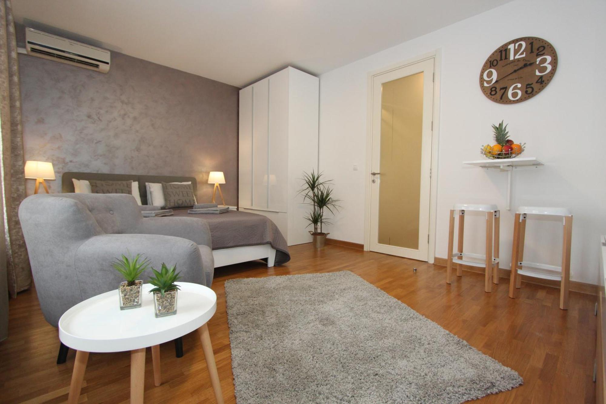 Apartment Kokpit - Stan Na Dan Novi Belvil, Parking 5 Evra Dan *